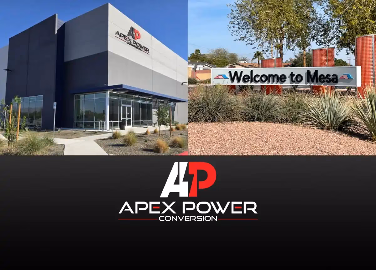 Apex Power Conversion Opens U.S. Headquarters in Mesa