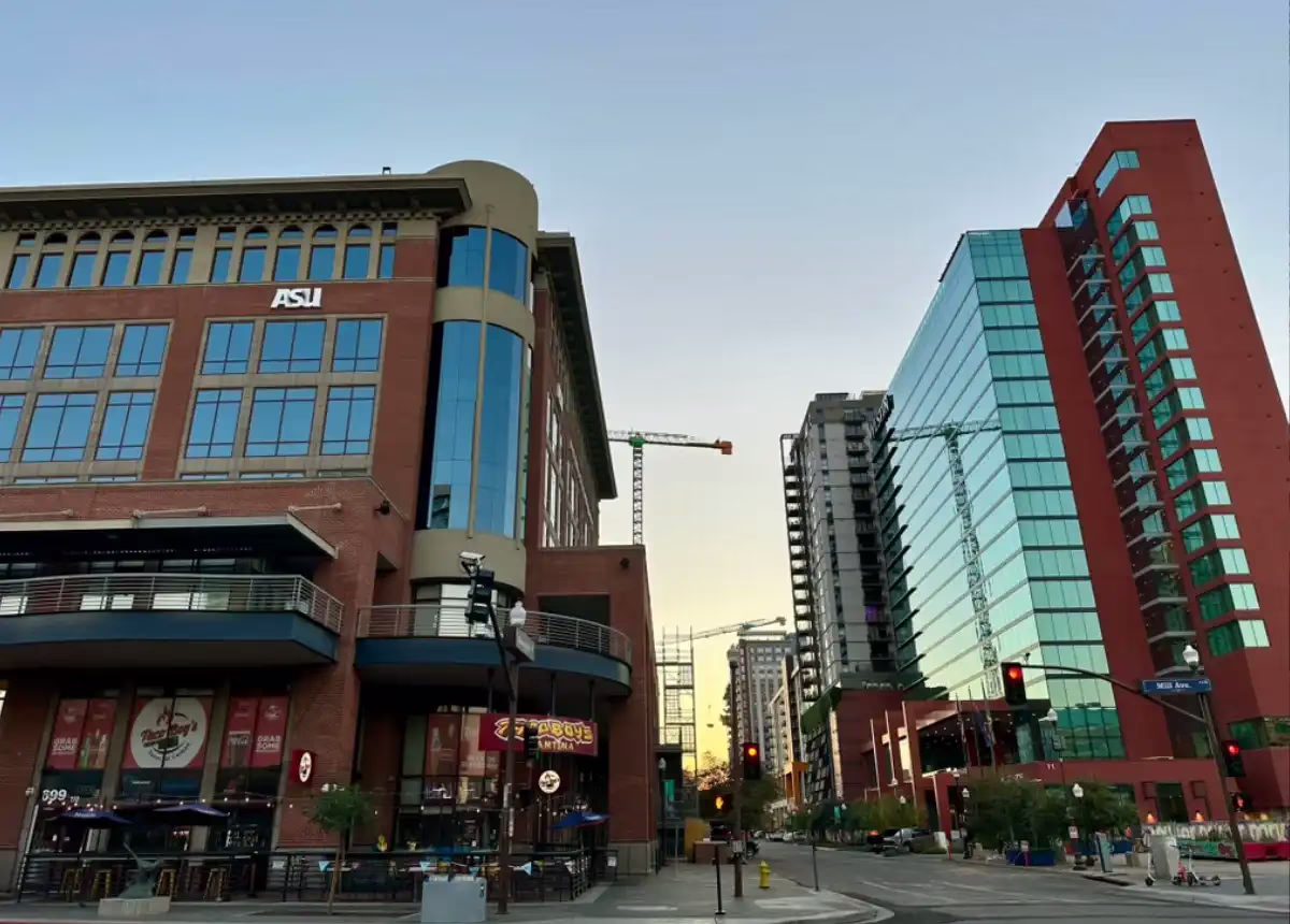 Downtown Tempe, University & Mill Ave