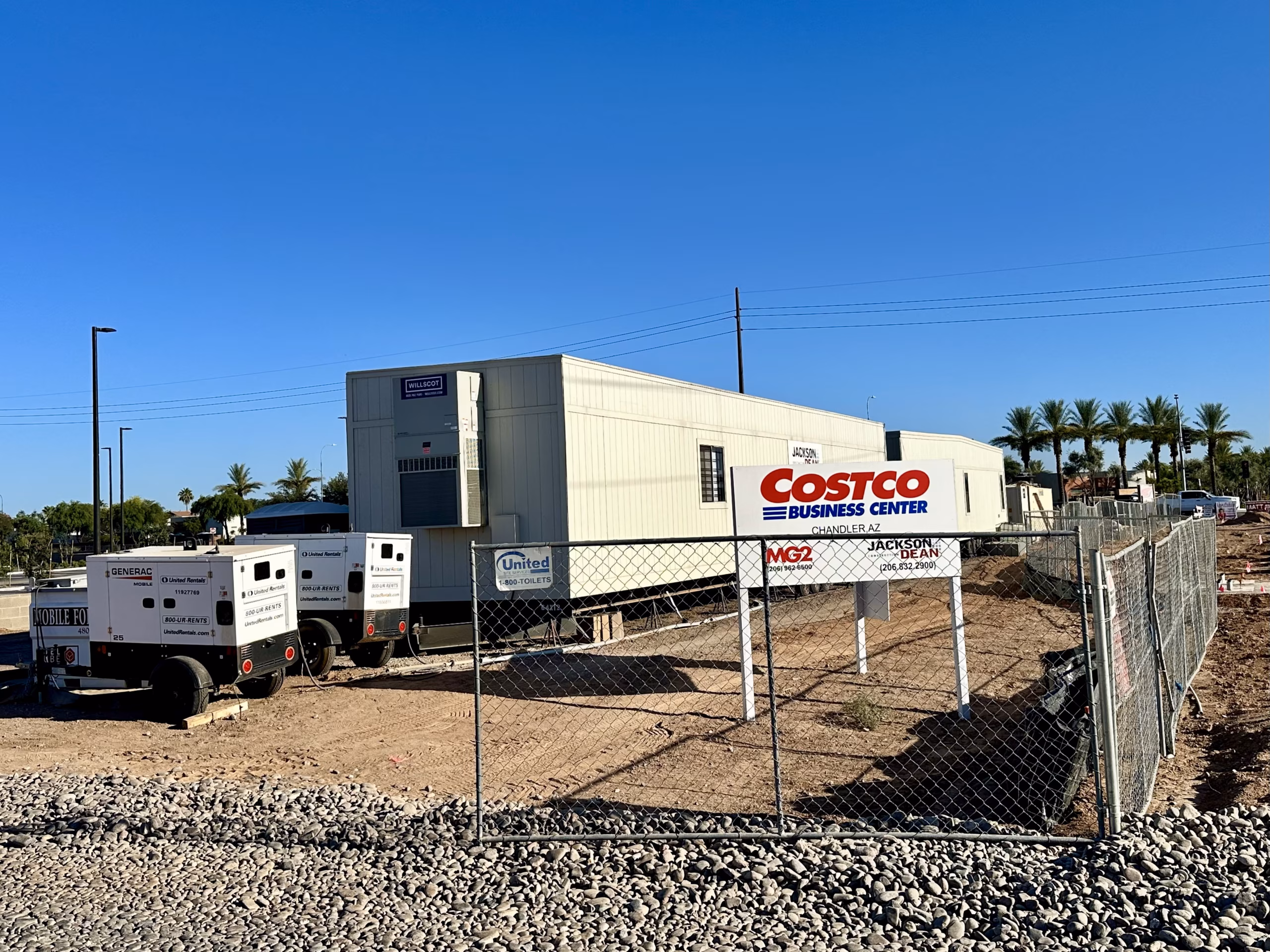 Costco Business Center Construction in Chandler May 22, 2026