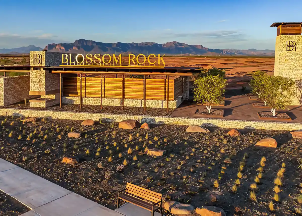 Blossom Rock entrance in Apache Junction AZ