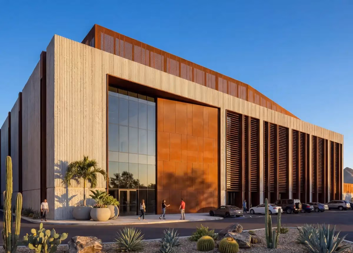 Thistle Data Center Campus rendering in Phoenix