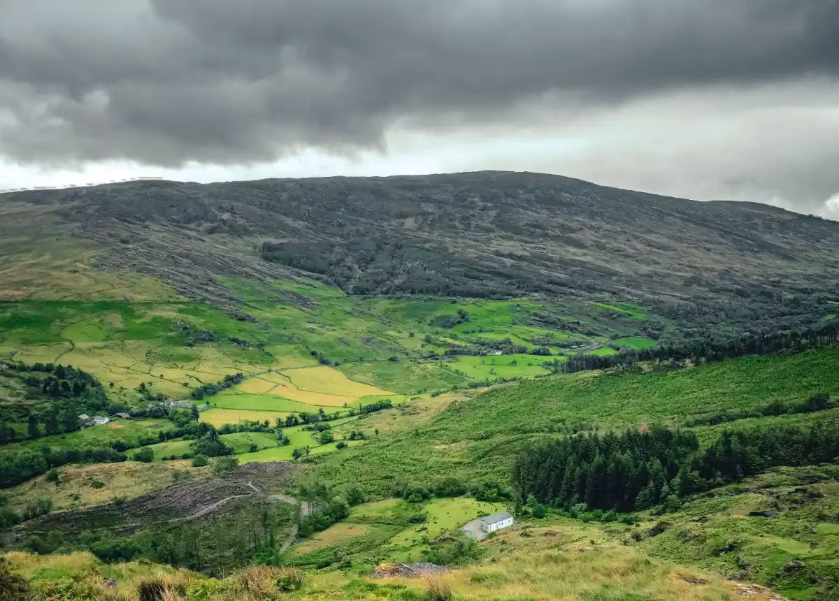 Green Valley in Ireland