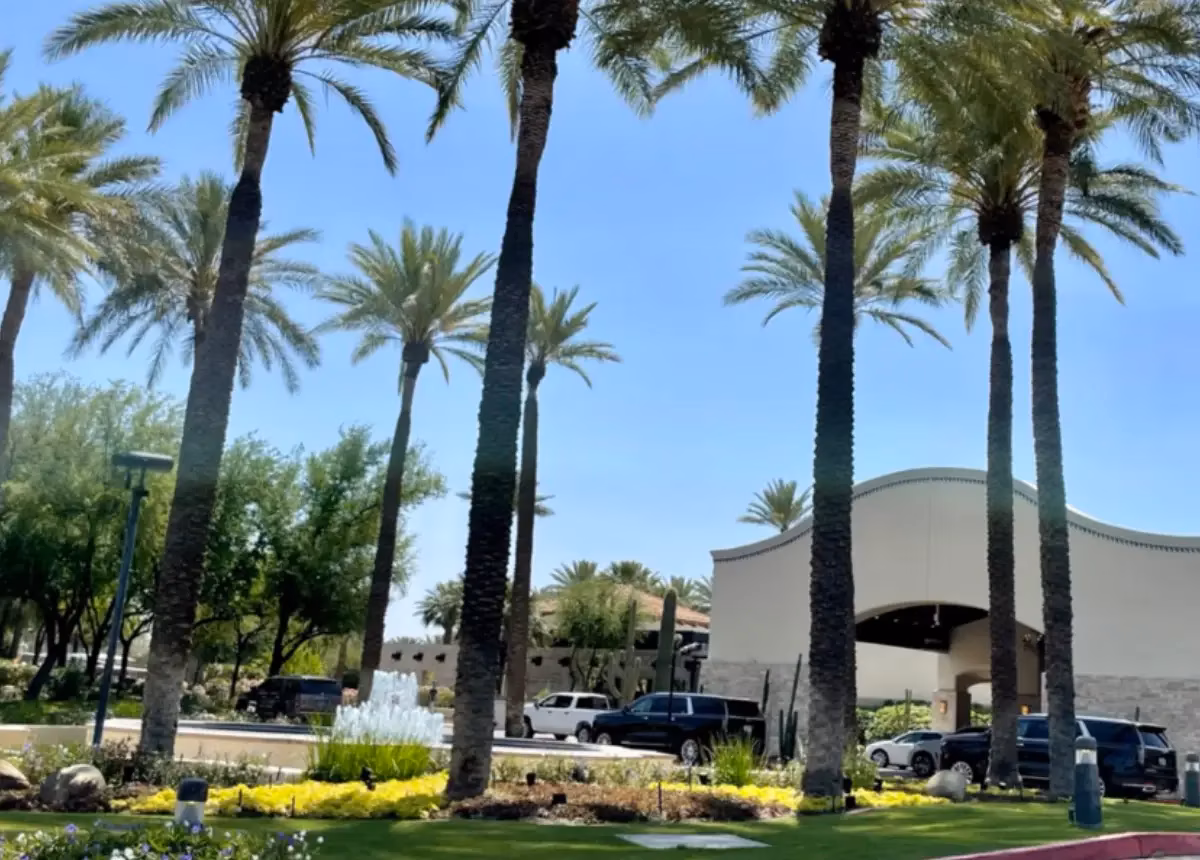 Fairmont Scottsdale Princess entrance